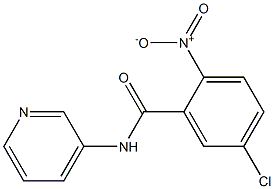 5-chloro-2-nitro-N-(pyridin-3-yl)benzamide Structure