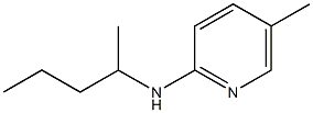 5-methyl-N-(pentan-2-yl)pyridin-2-amine Structure