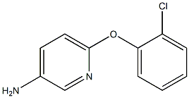 6-(2-chlorophenoxy)pyridin-3-amine Structure