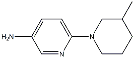 6-(3-methylpiperidin-1-yl)pyridin-3-amine Structure
