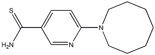 6-(azocan-1-yl)pyridine-3-carbothioamide Structure