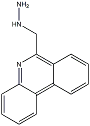 6-(hydrazinomethyl)phenanthridine Structure