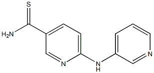 6-(pyridin-3-ylamino)pyridine-3-carbothioamide Structure