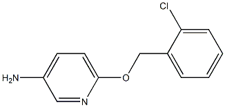 6-[(2-chlorophenyl)methoxy]pyridin-3-amine Structure