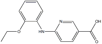 6-[(2-ethoxyphenyl)amino]pyridine-3-carboxylic acid 구조식 이미지