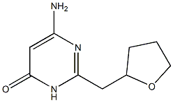 6-amino-2-(oxolan-2-ylmethyl)-3,4-dihydropyrimidin-4-one 구조식 이미지