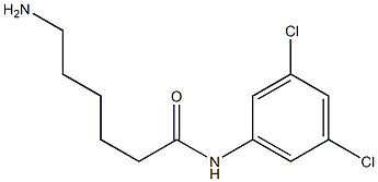 6-amino-N-(3,5-dichlorophenyl)hexanamide 구조식 이미지