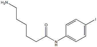 6-amino-N-(4-iodophenyl)hexanamide 구조식 이미지