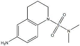 6-amino-N,N-dimethyl-1,2,3,4-tetrahydroquinoline-1-sulfonamide 구조식 이미지