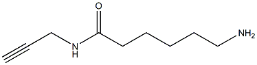 6-amino-N-prop-2-ynylhexanamide 구조식 이미지