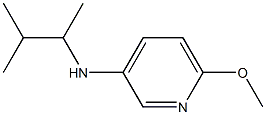 6-methoxy-N-(3-methylbutan-2-yl)pyridin-3-amine 구조식 이미지