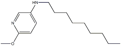 6-methoxy-N-nonylpyridin-3-amine Structure