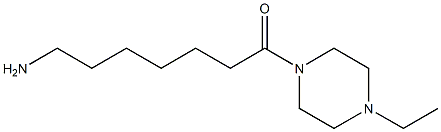 7-(4-ethylpiperazin-1-yl)-7-oxoheptan-1-amine Structure