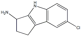 7-chloro-1H,2H,3H,4H-cyclopenta[b]indol-3-amine Structure