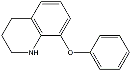 8-phenoxy-1,2,3,4-tetrahydroquinoline Structure