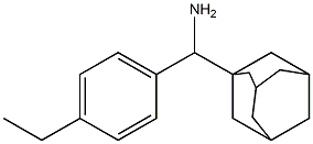 adamantan-1-yl(4-ethylphenyl)methanamine 구조식 이미지