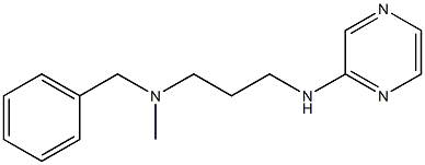 benzyl(methyl)[3-(pyrazin-2-ylamino)propyl]amine 구조식 이미지