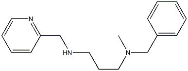 benzyl(methyl){3-[(pyridin-2-ylmethyl)amino]propyl}amine Structure