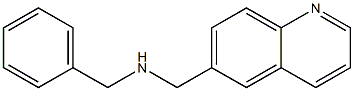 benzyl(quinolin-6-ylmethyl)amine Structure