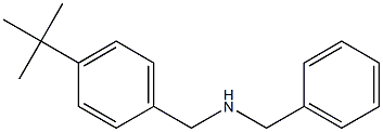 benzyl[(4-tert-butylphenyl)methyl]amine 구조식 이미지