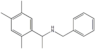 benzyl[1-(2,4,5-trimethylphenyl)ethyl]amine 구조식 이미지