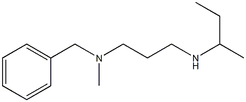 benzyl[3-(butan-2-ylamino)propyl]methylamine Structure