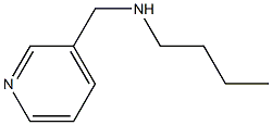 butyl(pyridin-3-ylmethyl)amine Structure