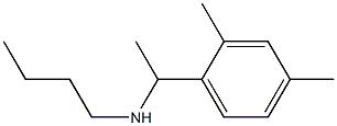 butyl[1-(2,4-dimethylphenyl)ethyl]amine 구조식 이미지