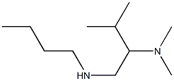 butyl[2-(dimethylamino)-3-methylbutyl]amine 구조식 이미지