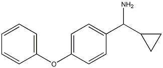 cyclopropyl(4-phenoxyphenyl)methanamine Structure