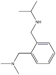 dimethyl({2-[(propan-2-ylamino)methyl]phenyl}methyl)amine Structure
