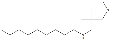dimethyl({2-methyl-2-[(nonylamino)methyl]propyl})amine 구조식 이미지