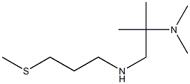dimethyl(2-methyl-1-{[3-(methylsulfanyl)propyl]amino}propan-2-yl)amine 구조식 이미지