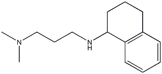 dimethyl[3-(1,2,3,4-tetrahydronaphthalen-1-ylamino)propyl]amine Structure