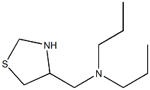 dipropyl(1,3-thiazolidin-4-ylmethyl)amine Structure