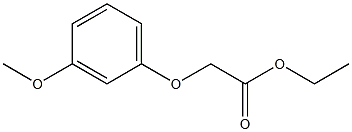 ethyl 2-(3-methoxyphenoxy)acetate 구조식 이미지