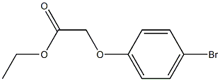 ethyl 2-(4-bromophenoxy)acetate 구조식 이미지