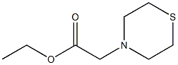 ethyl 2-(thiomorpholin-4-yl)acetate 구조식 이미지