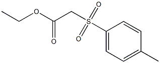 ethyl 2-[(4-methylbenzene)sulfonyl]acetate Structure