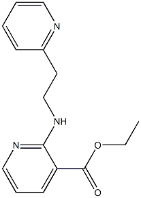 ethyl 2-{[2-(pyridin-2-yl)ethyl]amino}pyridine-3-carboxylate Structure