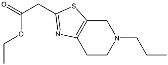 ethyl 2-{5-propyl-4H,5H,6H,7H-pyrido[4,3-d][1,3]thiazol-2-yl}acetate Structure