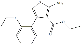 ethyl 2-amino-4-(2-ethoxyphenyl)thiophene-3-carboxylate Structure