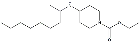 ethyl 4-(nonan-2-ylamino)piperidine-1-carboxylate 구조식 이미지