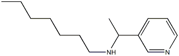 heptyl[1-(pyridin-3-yl)ethyl]amine 구조식 이미지