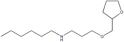 hexyl[3-(oxolan-2-ylmethoxy)propyl]amine Structure