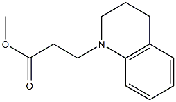 methyl 3-(1,2,3,4-tetrahydroquinolin-1-yl)propanoate Structure