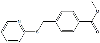 methyl 4-[(pyridin-2-ylsulfanyl)methyl]benzoate Structure