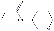 methyl N-(piperidin-3-yl)carbamate 구조식 이미지