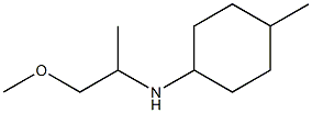 N-(1-methoxypropan-2-yl)-4-methylcyclohexan-1-amine 구조식 이미지