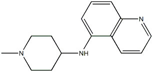 N-(1-methylpiperidin-4-yl)quinolin-5-amine 구조식 이미지